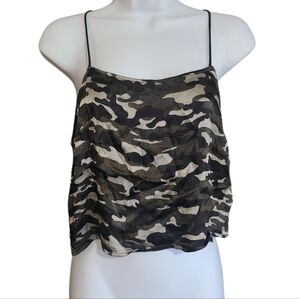 TOPSHOP camo cami top 8